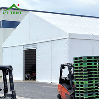 Tente d'entrepôt industrielle 10x30 20x30 40x60 30x30 30x40 100x200 pieds à portée libre ignifuge toutes saisons en matériaux de qualité professionnelle