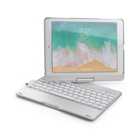 Étui clavier rotatif à 360 ° pour iPad Mini 6th 8.3 2021 avec clavier sans fil, porte-crayon, fonction veille/réveil automatique