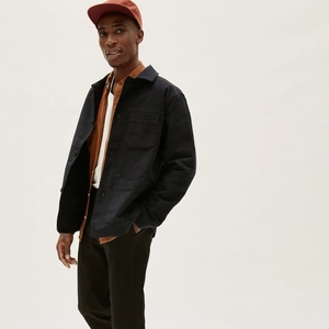 Veste de corvée Cargo personnalisée avec poches pour homme, en flanelle, usine chinoise - Product Image 6