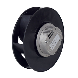 Ventilateur à rotor externe silencieux à forte puissance, fonctionnement stable, grand débit d'<span class=keywords><strong>air</strong></span>, dissipation thermique, échappement EC, hélice inclinée vers l'arrière - Product Image 4