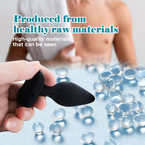 Groothandel Mannelijke Masturbator Butt Plug Anale Ballen Buttplug Vibrerende Erotische Toy Sexshop Artikelen Volwassen Kleine Anale Kralen Silicon - Product Image 4