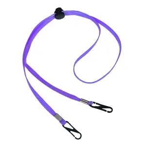 Móc hat dây buộc tiện dụng có thể điều chỉnh thuận tiện chủ cổ chống thả tiết kiệm dây thừng Dây trẻ em Chuỗi Dây Chống mất treo