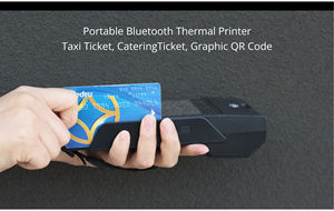 Мини-терминал банкомат, 4G, Мобильный pos-терминал с встроенным термопринтером Z90, поддержка дебетовой карты с бесплатным SDK - Product Image 3