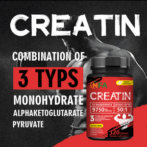 Tùy chỉnh mang nhãn hiệu 9750mg <span class=keywords><strong>Creatine</strong></span> viên nang với Saw Palmetto Ashwagandha cho cơ bắp phục hồi chế độ ăn uống bổ sung - Product Image 3