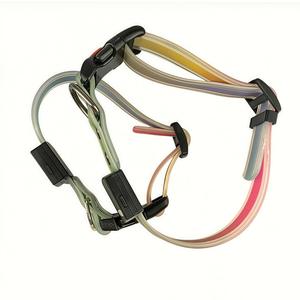 Led Light-Up Hondenluminescentie Kraag Lopende Riem Nylon Materiaal Met Rubberen Coating Niet-Verstikkende Huisdieraccessoires - Product Image 5
