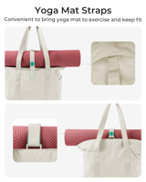 Sacs fourre-tout et sacs à main unisexes légers en polyester et coton, grand sac à bandoulière décontracté pour le shopping, les voyages et la salle de sport