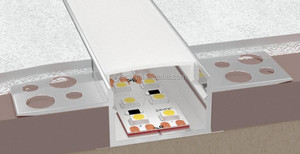LED Linear <strong>Light</strong> with Flange Plaster in Led <strong>Profile</strong> for Dry <strong>Wall</strong> - Product Image 2