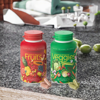 Capsules de complément alimentaire entier OEM sous marque privée – Superaliments pour femmes : fruits, légumes, vitamines, fibres alimentaires pour soutenir la défense immunitaire