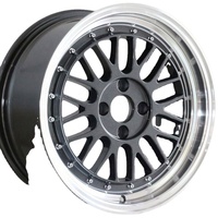Jantes en alliage pour voitures japonaises, taille complète 15, 16, 17, 18 pouces, compatibles avec votre voiture, pour Jap LM 4/5*100/112/114.3/120/108 Deep Dish