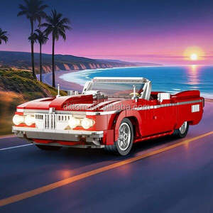 Lumibricks L9093 à collectionner Low Rider blocs de construction mécanique saut <span class=keywords><strong>Lowrider</strong></span> voiture bricolage assemblage briques jouet - Product Image 4