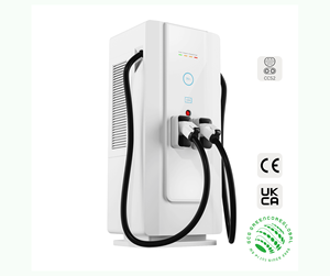 GCG 400kW CCS2 DC EV 충전기 듀얼 커넥터 접지 장착 OCPP CE 전기차 충전소용 인증 - Product Image 2