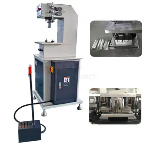 Pressed Steel Door Making Manual Aluminium Die Lock Aluminum Profile Punching Machine