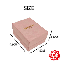 Boîtes cadeaux rigides personnalisées de luxe, écologiques, réutilisables, portables, faites à la main en carton imprimé, avec logo personnalisé et doublure en éponge pour bijoux