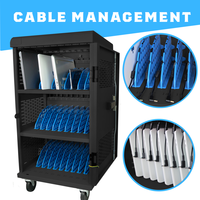 Ordinateur portable Chargeant L'armoire classe Intelligente imprimante Chariot De Chargement De tablette