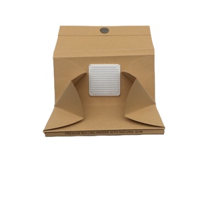 Custom <b>Rolling</b> Paper King Size Slim 32 Booklets Unbleached Brown White Slow Burning 13 GSM Magnetic 3 in 1 OEM Wholesale - Product Image 4