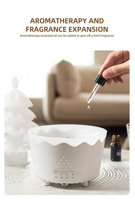 2026 Luxury Home Decor <strong>Rain</strong> <strong>Cloud</strong> Aromatherapy Humidifier 250ml Christmas Lucky Tree Diffuser with Sleep <strong>Night</strong> <strong>Light</strong> - Product Image 5