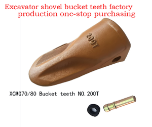 Suministro Directo de Fábrica: Dientes Forjados Resistentes al Desgaste para Cucharones de Roca de 200T para Excavadoras XCMG 70/80 - Envío Gratis - Product Image 1
