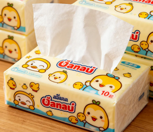 Mouchoirs en <span class=keywords><strong>papier</strong></span> 100 % pâte de bois vierge, doux, 3 plis, bords gaufrés, emballage personnalisé, pratiques pour la maison et les voyages - Product Image 2