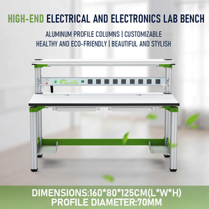 FIX-T16080-1A cao cấp 160cm * 80cm * 125cm hiện đại thí nghiệm bảng cho hội thảo trường điện tử phòng thí nghiệm đồ nội thất - Product Image 2