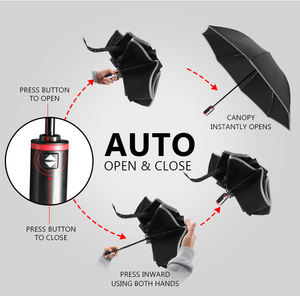 Paraguas plegable superligero, paraguas portátil de viaje para la lluvia, paraguas plegable, rayos UV - Product Image 4
