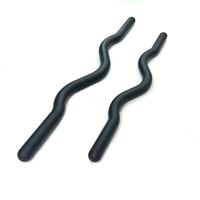 Barre d'haltères de musculation d'haltérophilie de couleur personnalisée Gym à domicile Yoga Pilates Fitness accessoires faisceau haltère en silicone