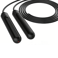 Cuerda de Saltar Inteligente Inalámbrica y Portátil con Sensor, de Alta Resistencia, para Uso en Casa y Gimnasio