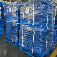 Bâche enduite de PVC de toile verte blanche de haute résistance de 0.40mm pour la toile imperméable d'auvent de couverture de toit