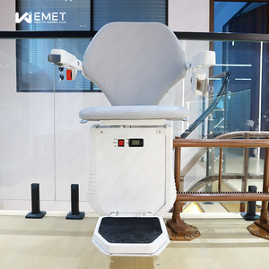 Evde Kullanım İçin Ağır Hizmet Tipi 120KG Taşıma Kapasiteli Elektrikli Kavisli Merdiven Asansörü Katlanabilir Özel Boy Yaşlılar ve Engelliler İçin Merdiven Asansörü - Product Image 6