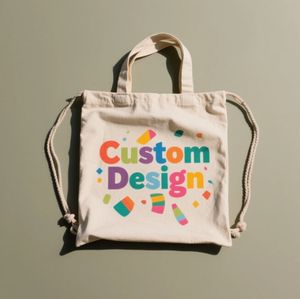 กระเป๋าผ้าแคนวาสรูปโลโก้ตามสั่งพิมพ์ลายได้ - Product Image 1