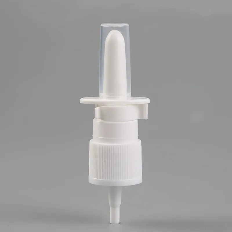 Spruzzo nasale di plastica del naso della foschia dello spruzzatore della pompa 18/410 20/410 24/410 per l'imballaggio medico