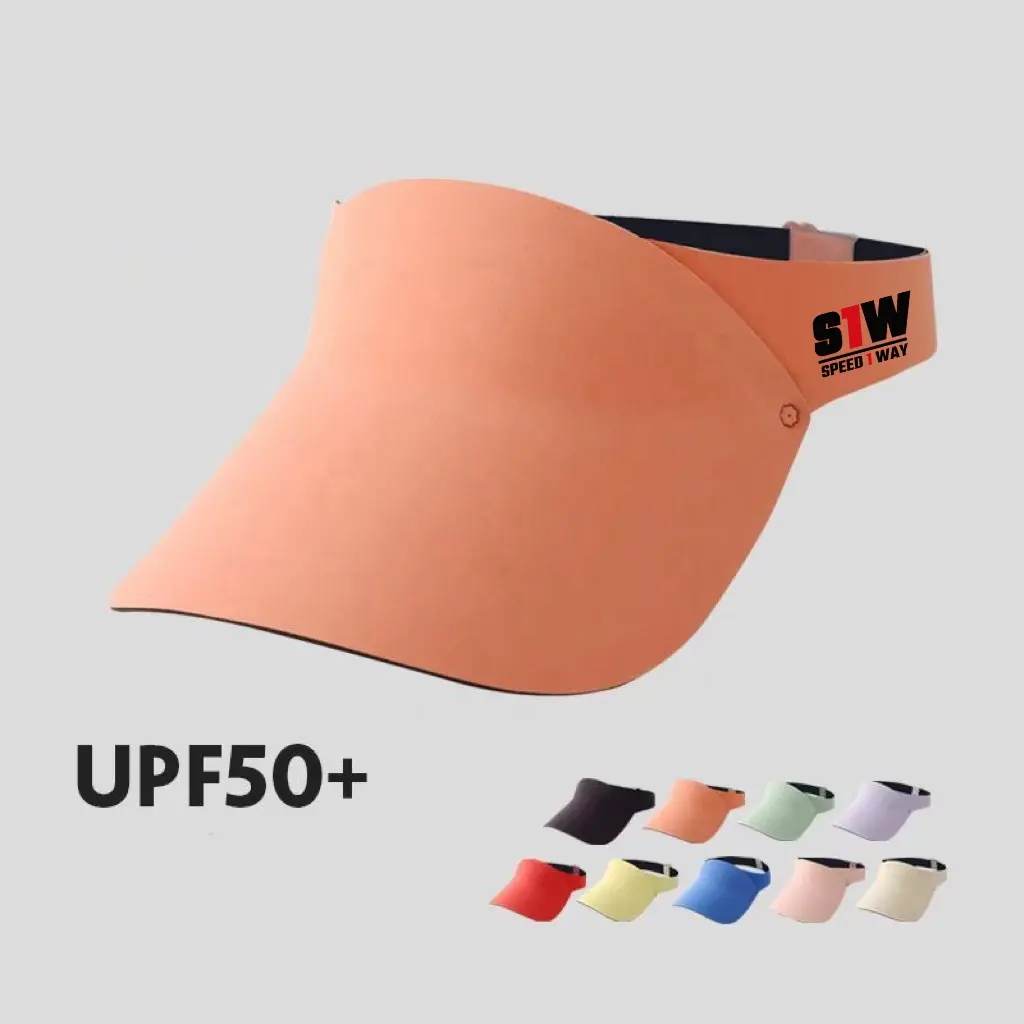 ספורט חיצוני משפחתי 3D כובע קרם הגנה לנשים יכול להדפיס את הלוגו שלך על שמשייה מגניבה מגן שמש קיץ כובע UV רכיבה על אופניים