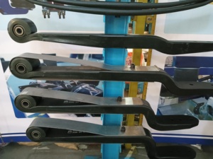 แขนต่อท้ายแบบใบคู่ BPW ตรงสำหรับสามแกนเพลารถพ่วงโครง050820228 Z สปริง - Product Image 3