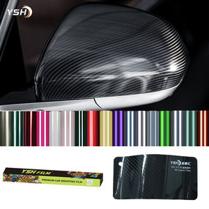 Autocollant voitures peinture protection <span class=keywords><strong>sur</strong></span> rouleaux personnalisés arc-en-ciel fibre de carbone cristal voiture Ppf feuille Auto Film - Product Image 2