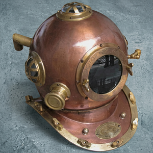 Casco de Buceo Anchor para Aguas Profundas, Casco de Ingeniería Marina para Buceo - Product Image 1