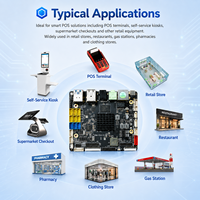 Controlador de Pagos Minorista YNH 512 2026 RK3566 Táctil 10 USB 7 Serial Android 11 para Sistemas de Transacciones Interactivas en Mostrador