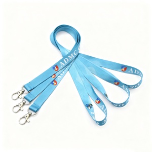 Nuevo Producto <span class=keywords><strong>Lanyard</strong></span> Liso de Poliéster para Sublimación con Serigrafía Personalizada y Logotipo para Tarjeta de Identificación - Product Image 4