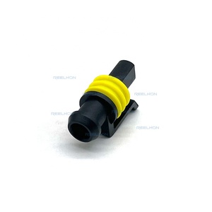 1 pin 1.8 Series nữ không thấm nước thiết bị đầu cuối dây điện khai thác nối AMP Tyco 282079 - Product Image 4