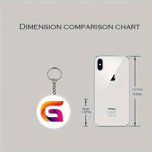 Llaveros Acrílicos Promocionales con Logotipo Personalizado al por Mayor para Empresas, Escuelas, Eventos, Opciones de Diseño de Dibujos Animados y Anime - Product Image 2