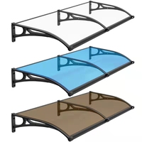 Pergola moderne durable en polycarbonate imperméable pour l'extérieur, auvent pliable pour patio, pare-soleil