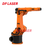 Machine de découpe laser à fibre pour capot de moteur de voiture en métal, robot 3D à 6 axes Kuka 3000W avec source laser IPG