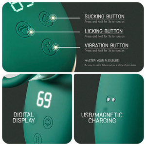 Emme yalama klitoral vibratör klitoris mastürbasyon vajina nipeller stimülasyon sokmak g-spot yapay penis vibratör kadınlar için - Product Image 5