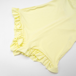C0622 2026 Nuova Tuta Corta Intera da Donna con Stampa a Pois e Scollo all'Americana Senza Schienale, per Commercio all'Ingrosso - Product Image 6