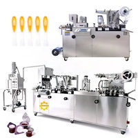Machine de remplissage, de scellage et d'emballage de gobelets de communion préremplis en acier inoxydable pour vin rouge et hosties
