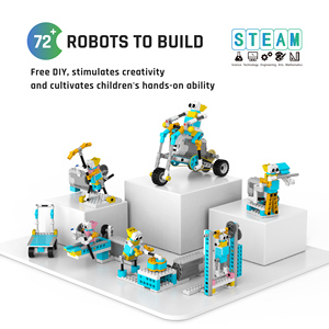 Makerzoid 72-in-1 STEM giáo dục Robot Kit lập trình DIY khối xây dựng cho các lứa tuổi 6 + logic khoa học đồ chơi cho trẻ em - Product Image 4