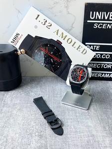 Смарт-часы M108 2025 года, водонепроницаемость IP68, AMOLED-экран 1,32 дюйма, спортивный компас, NFC, ответ на звонки, унисекс, совместимость с Android и iOS - Product Image 2