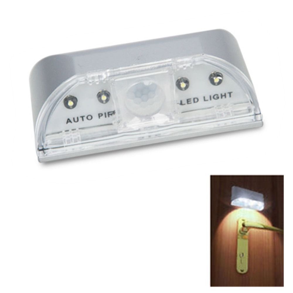 Auto PIR Door Keyhole Motion Sensor Detector LED Light Lamp Luz Led Con Sensor De Movimiento