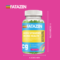 Vitaminas OEM para Niños, Adolescentes y Adultos, Favorecen la Salud Ósea, Fortalecen el Crecimiento, Suplemento de Calcio y Vitamina D, Sin Sabor, Sin Azúcar