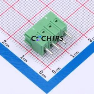 1984633 Screw Terminal Block Through hole Component (THT),P=3.5mm Connector 3.5mm Green Through Hole 4P - Product Image 2