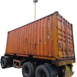Wadah penyimpanan 40ft 20ft kontainer pengiriman dari port Cina ke Amerika Kanada