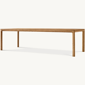 Nordic Contemporary Style High End Solid Wood <strong>Oak</strong> Veneer Durable Traditional Dining <strong>Tables</strong> - Product Image 2